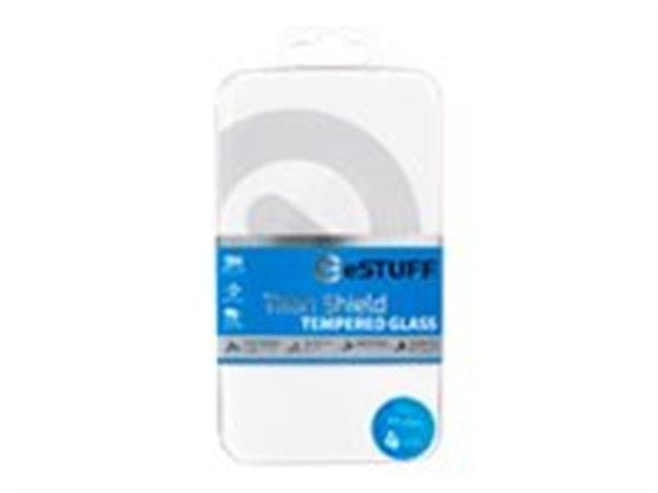 eSTUFF Titan Shield - Skjermbeskyttelse for mobiltelefon - herdet glass