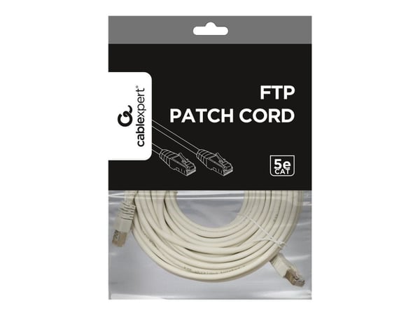 Gembird - Koblingskabel - RJ-45 (hann) til RJ-45 (hann) - SFTP - formstøpt - beige
