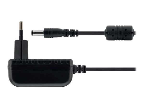 DELTACO - Strömadapter - AC 100-240 V - svart