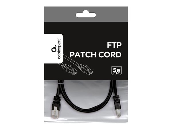 Gembird - Koblingskabel - RJ-45 (hann) til RJ-45 (hann) - SFTP - formstøpt - svart