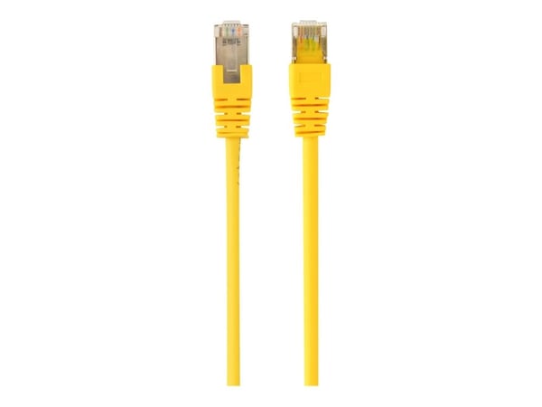Gembird - Koblingskabel - RJ-45 (hann) til RJ-45 (hann) - SFTP - formstøpt - gul