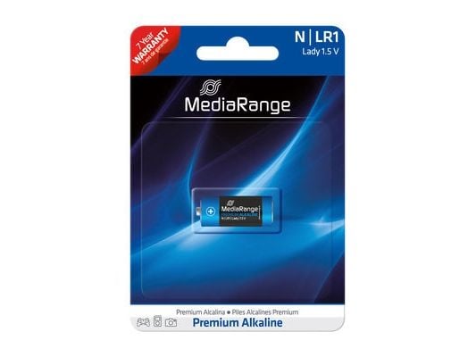 MediaRange Premium - Batteri LR1 - Alkalisk - 700 mAh