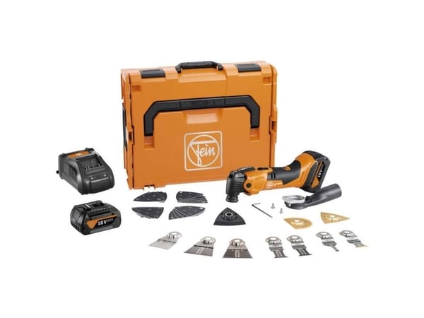 Fein MultiMaster Plus Top AMM 500 4.0 AH AS - Oscillerende multiverktøy - trådløs - 2 batterier - 18 V