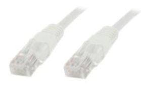 MicroConnect - Nettverkskabel - RJ-45 (hann) til RJ-45 (hann) - 1 m - UTP - CAT 5e - hvit