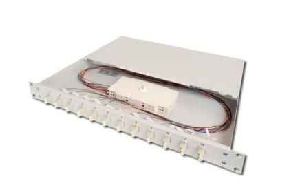 DIGITUS Professional DN-96332/3 - Spleiseboks for fiberoptikk - 1U - 19"
