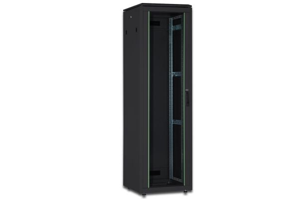 DIGITUS nettverksskap 36U 1787x600x600mm, svart