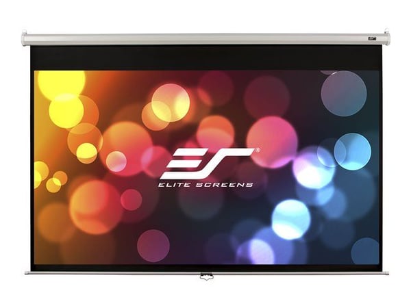 Elite Screens Manual Series M99NWS1 - Projeksjonsskjerm - 99" (252 cm) - 1:1 - Matte White Elite Screens Manual Series M99NWS1 - Projeksjonsskjerm - 99" (252 cm) - 1:1 - Matte White