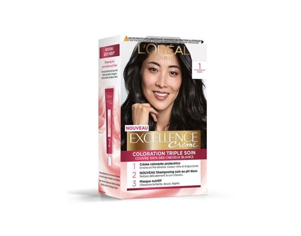 L'Oréal Paris Excellence Creme Black – hårfärg 10