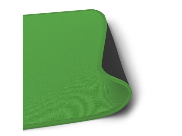 Hama Greenscreen 250 Desk-Mat, Grønn, Monokromatisk, Polyester, Gummi, Antiskliunderlag, Musematte til gaming