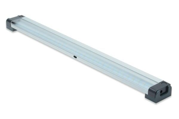 DIGITUS DN-19 LIGHT-3 - Lysstang - LED - 2-modus - klasse F - hvit, aluminiumsgrå - for P/N: DN-19 07U-6/6, DN-19 09U-6/6, DN-19 12U-6/6, DN-19 16U...
