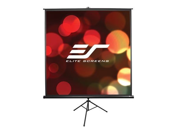 Elite Tripod Series T100UWH - Projeksjonsskjerm med tripod - 100" (254 cm) - 16:9 - MaxWhite - svart