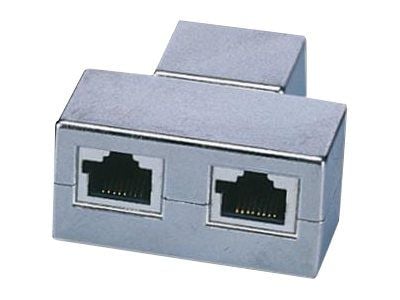 DIGITUS Professional - Nettverkkopler - RJ-45 (hunn) til RJ-45 (hann) - skjermet - CAT 5e - halogenfri