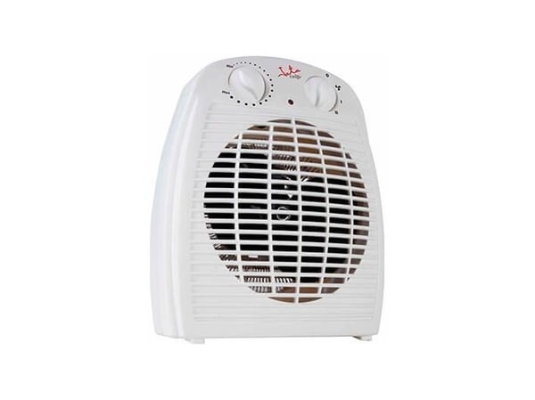 JATA TV78, Viftedrevet elektrisk romvarmer, Innendørs, Gulv, Bord, Hvit, 2000 W, 1000 W