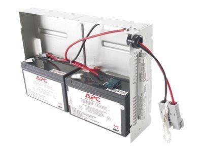 APC Replacement Battery Cartridge #22 - UPS-batteri - blysyre - svart - for P/N: SU700RMI2U-1EW, SU700RMI2U-2EW, SU700RMI2U-3EW, SUA750R2X122, SUA7...