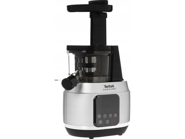 Tefal Juice & Clean ZC420E38 - Juicemaskin - 150 W - sølv/svart