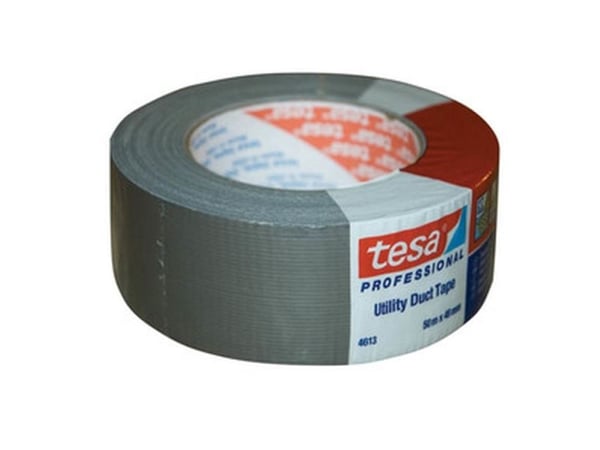 4613-37-00 04613-00037-01 Stoffklebende tape Kanaltape sølv L x B 50 m 48 (04613-00037-01)