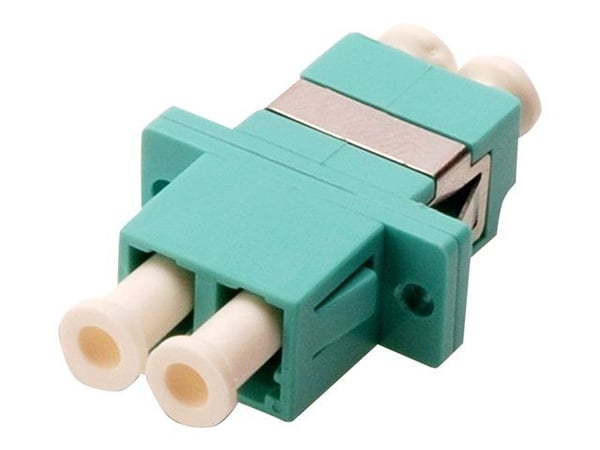 DIGITUS Professional - Nettverkkopler - LC multimodus (hunn) til LC multimodus (hunn) - fiberoptisk - akvamarin