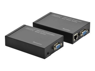 DIGITUS DS-53400 Sender and Receiver - Skjerm/lyd-forlenger - opp til 300 m