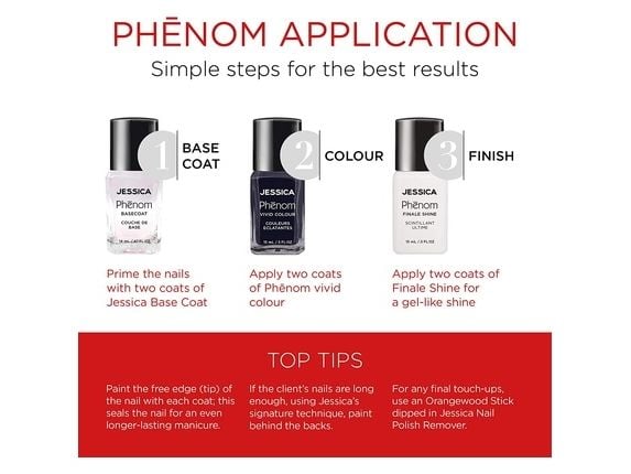 Lac de unghii Jessica Phenom Vivid Colour Star Sapphire, PHEN-045, 14ml