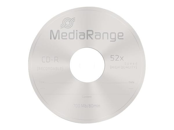 MediaRange - 50 x CD-R - 700 MB (80 min) 52x - spindel
