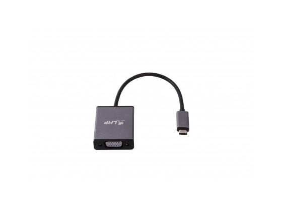 LMP 15932 USB-C - VGA-sovitin harmaa (LMP-USBC-VGA-SG)