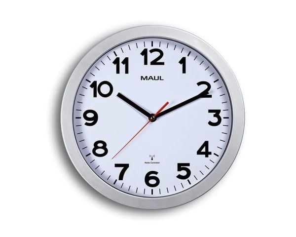 MAUL 9053095, Vegg, Sirkel, Hvit, Plast, Glass, AA