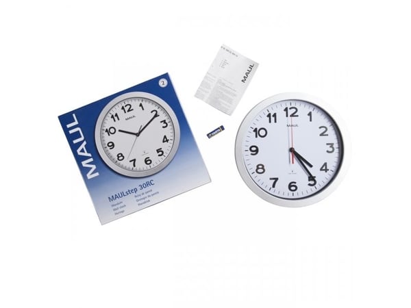 MAUL 9053095, Vegg, Sirkel, Hvit, Plast, Glass, AA
