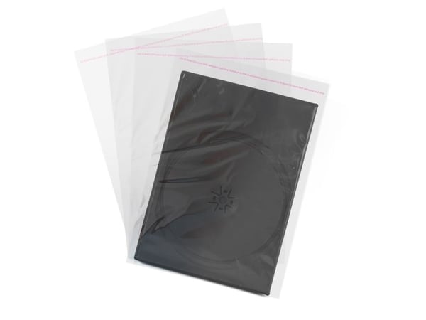 MediaRange Zubehör CD-/DVD-Rohlinge, Sleeve til laptop, 1 disker, Gjennomsiktig, Plast, Plast, Vanntett