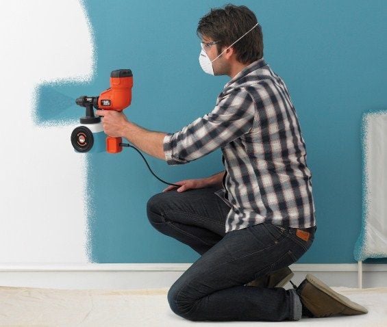 Black & Decker HVLP200-QS, Maling, Universell, Sort, Rød, Hvit, 1 stykker, AC