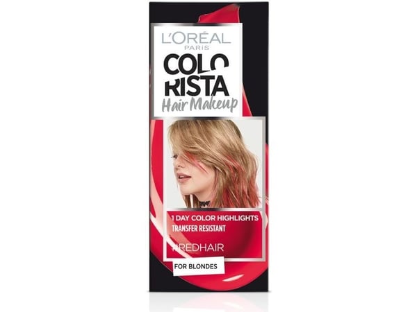 L’Oreal Paris Colorista Hair Makeup Semi-Permanent Hair Dye #REDHAIR 30 ml