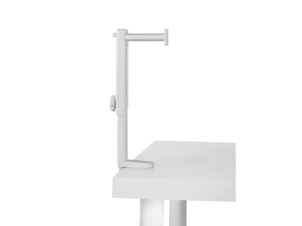 Mars Gaming MHH2W, Hörlurshållare, ABS, 139 g, Vit
