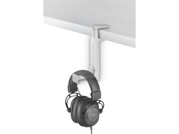 Mars Gaming MHH2W, Hörlurshållare, ABS, 139 g, Vit