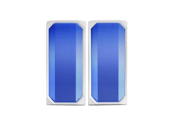 Mars Gaming MSRGBW, 2.0 kanaler, Kabel & Trådlös, 15 W, 20 - 20000 hz, 4 O, Vit