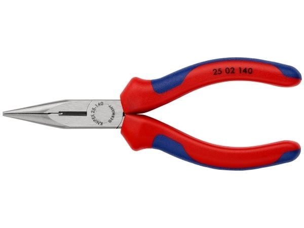 Knipex litteäkärkiset pihdit, joissa on leikkuureuna