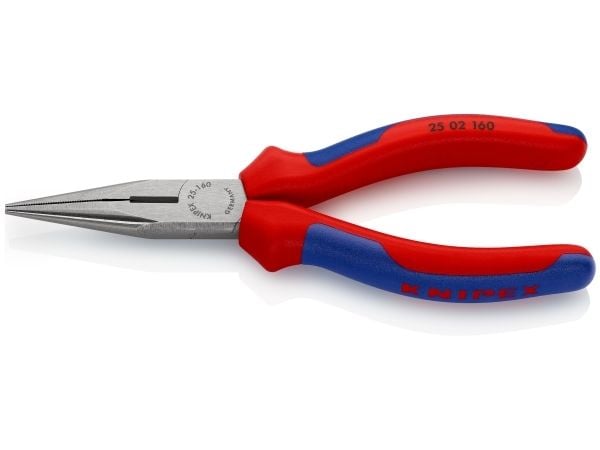 Knipex litteäkärkiset pihdit, joissa on leikkuureuna