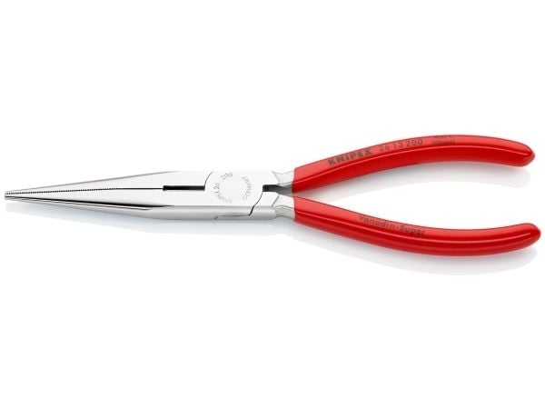 Knipex 26 13 200, Kärkipihdit, 2,5 mm, 7,3 cm, Kromivanadiini-teräs, Punainen, 200 mm