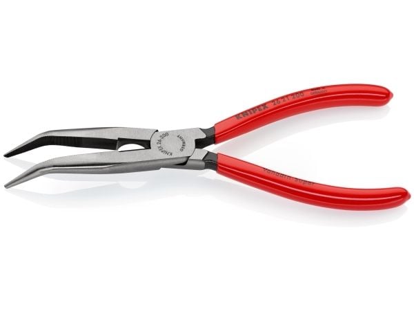 Knipex litteäkärkiset pihdit, joissa on leikkuureuna