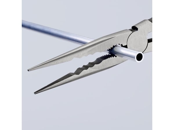 Knipex 28 71 280, Nåltänger, 2 cm, 7,65 cm, 9 mm, Plast, Svart, Röd
