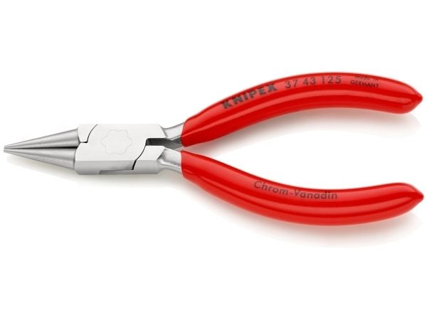 Knipex 37 43 125, Nesetang, 1,45 cm, 2,7 cm, 8 mm, Kromvanadiumstål, Plast
