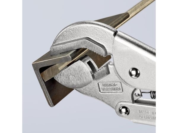 Knipex 40 14 250, Lukkopihdit, 4,5 cm, Kromi, Sinkittyä terästä, Terästä, Ruostumaton teräs, 250 mm