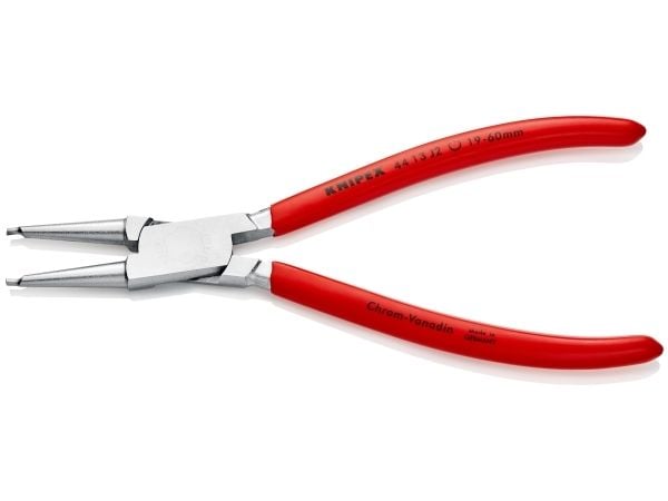 Knipex 44 13 J2, Pyöreäkärkiset pihdit, Kromivanadiini-teräs, Punainen, 180 mm, 138 g
