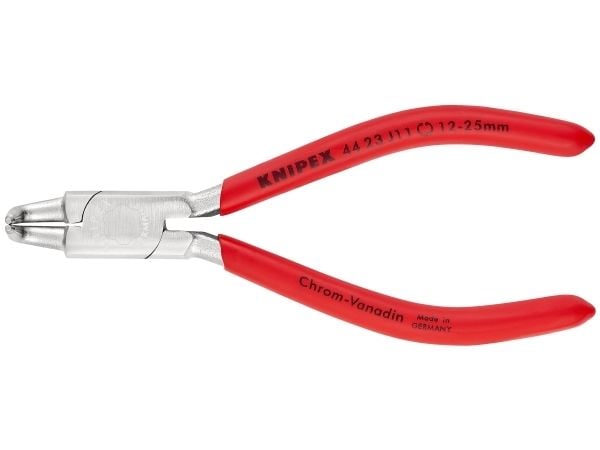 Knipex 44 23 J11, Låseringtang, Kromvanadiumstål, Plast, Rød, 130 mm, 89 g