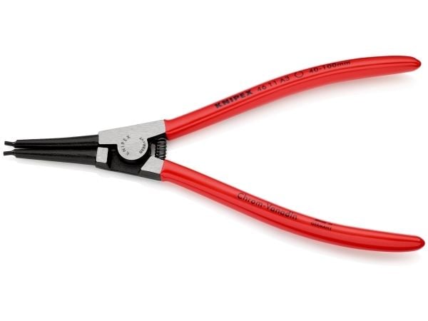 Knipex 46 11 A3 SB, Rosenkranstang, Støtbestandig, Dielektrisk, Stål, Plast, Rød, 42 mm