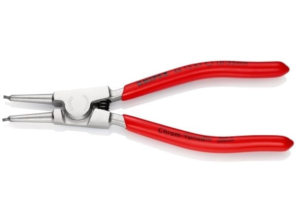 Knipex 46 13 A1, Låseringtang, Kromvanadiumstål, Plast, Rød, 140 mm, 82 g