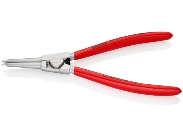 Knipex 46 13 A3, Låseringtang, Kromvanadiumstål, Plast, Rød, 210 mm, 211 g
