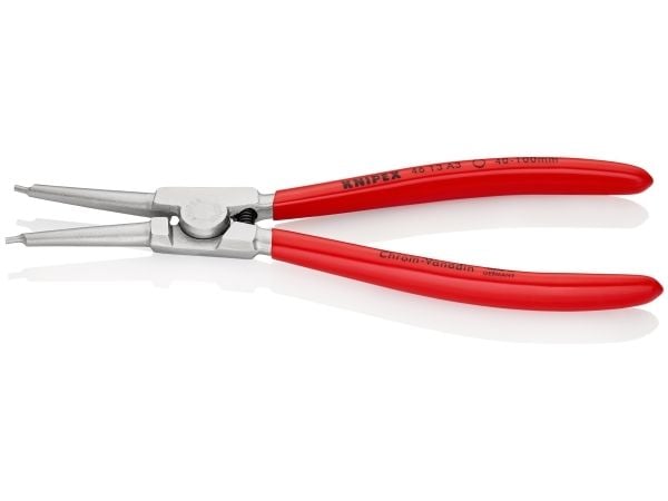 Knipex 46 13 A3, Låseringtang, Kromvanadiumstål, Plast, Rød, 210 mm, 211 g