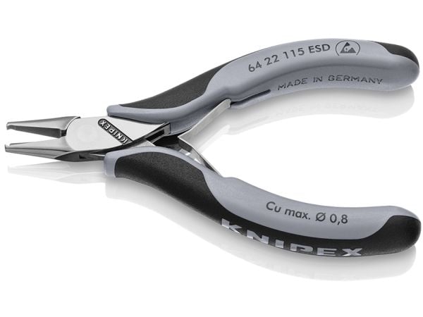 Knipex 64 22 115, Rosenkranstang, Stål, Blå, Rød, 115 mm, 65 g