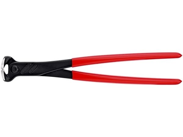 Knipex 68 01 280, Endekuttende tang, 4,5 mm, 3,3 cm, Stål, Plast, Rød