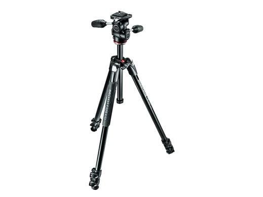 Manfrotto 290 Series MK290XTA3-3W - Tripod - med Manfrotto 804