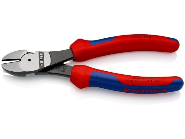 KNIPEX kraftsidavbitare 180 mm, comfort-grepp